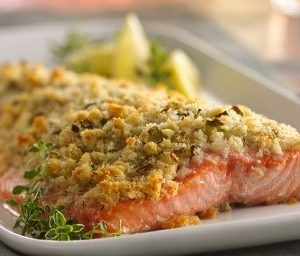 Parmesan Garlic Salmon